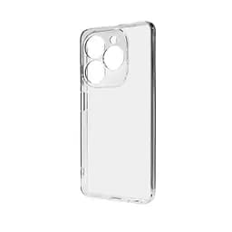 Прозрачный чехол для Infinix Smart 8 (X6525)/8 Plus TECNO Spark 20 (KJ5n) с защитой камеры, тонкий, силиконовый, бесцветный, ударостойкий, противоударный бампер c закрытой камерой, ArmorStandart (ARM73918)