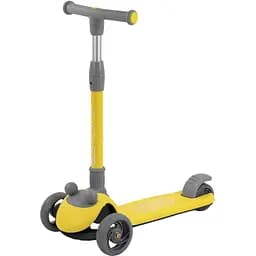 Самокат Best Scooter 62х17х31 см Желто-серый 000231464