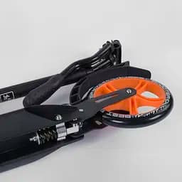 Самокат Best Scooter 84х14х33 см Чорно-помаранчевий 000231535 - мініатюра 3