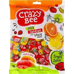 Цукерки Roshen Шалена бджілка фрутті желейна 200 г (664298)