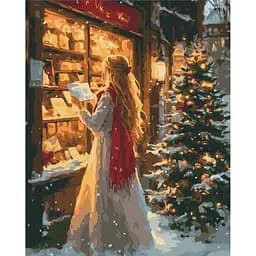 Картина за номерами на підрамнику Brushme Час новорічних див