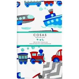 Підковдра дитяча Cosas Grey Transport 110х140 см (Transport_zigser_140q)