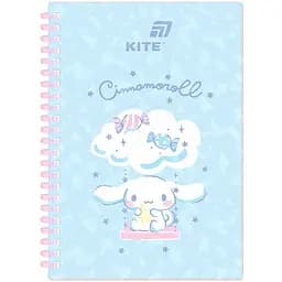 Блокнот Kite Cinnamoroll А5 80 аркушів CR клітка на спіралі (CR26-277)