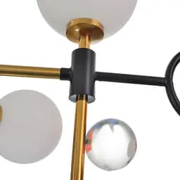 Люстра Brille світлодіодна молекула 40+13W WW+NW+CW WH G (BL-752S/8) - мініатюра 3