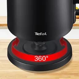 Електрочайник Tefal Safe`tea Strix 1.7 л Strix пластик чорний глянець (KO260830) - мініатюра 3