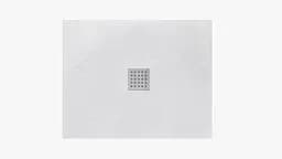 Душовий піддон Rea White Rock 80 x 100 REA-K5581, Білий - мініатюра 3