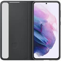 Оригінальний чохол-книжка Samsung для Galaxy S21 Black S-View Clear View Cover Smart EF-ZG991CBEGRU - мініатюра 10