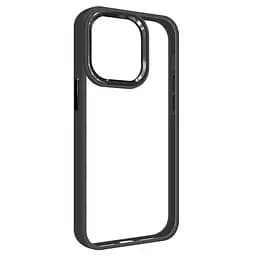 Чехол для Apple iPhone 15 Pro, UNIT2, черный, ударопрочный, прозрачный противоударный чехол-накладка из TPU и поликарбоната (PC), с защитными бортиками, защита всего корпуса от ударов и царапин, ArmorStandart (ARM69979)