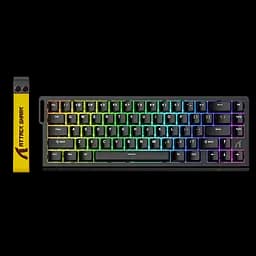Клавіатура Attack Shark X68 HE RGB Black (AS-X68-HEMS-BK)