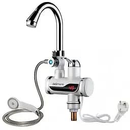 Проточний водонагрівач кран і душ Delimano 024 з LCD дисплеєм електронний змішувач нагрівач