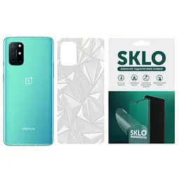 Захисна гідрогелева плівка SKLO Back (тил) Transsp. для OnePlus 9 Прозорий / Diamonds