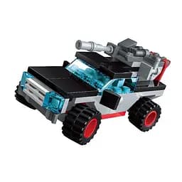 Конструктор Qman 1418Q-1-8 военный транспорт 74-101 деталь Джип атаки