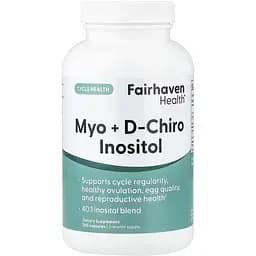 Диетическая добавка Fairhaven Health Myo + D-Chiro Inositol 240 капсул