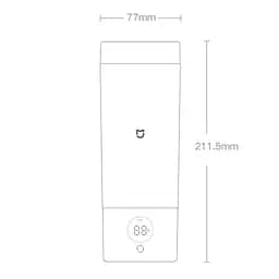 Електричний термос Xiaomi MiJia Portable Electric Cup 2 350ml (MJDRB02PL) Black - мініатюра 9