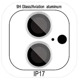 Захисне скло Metal Classic на камеру (у упак.) для Apple iPhone 17 (6.3) Срібний / Silver