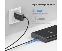 Зовнішній акумулятор Voltero S50 50000 mAh 100W USB-C MacBook powerbank - мініатюра 2