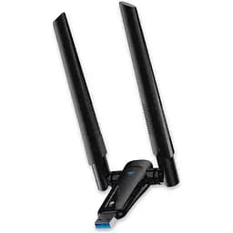 Бездротовий USB Wi-Fi адаптер Alfa AC1300 LV-UAC31D, 2.4 / 5 GHz чорний (17960)