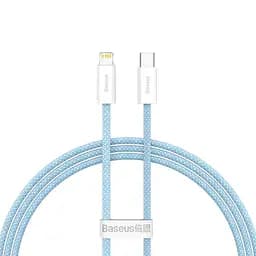 Кабель Baseus Type-C to Lightning Dynamic Series 1 м 20W (CALD000003) голубой