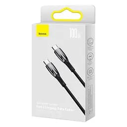 Кабель Baseus Type-C to Type-C Gli ммer Series Fast Charging Data Cable 1 м 100W/5A - мініатюра 2