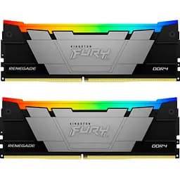 Модуль пам'яті для комп'ютера DDR4 32GB (2x16GB) 3600 MHz Fury Renegade RGB Kingston Fury (ex.HyperX) (KF436C16RB12AK2/32)