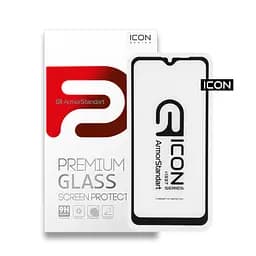 Захисне скло для Realme C2, Icon, 2.5D загартоване скло, повне проклеювання, глянсове, удароміцне, з олеофобним покриттям, сумісне з чохлами, міцність 9H, проста установка, ArmorStandart (ARM56298-GIC-BK)
