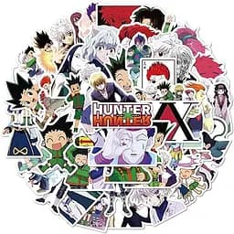 Стікерпак Хантер х Хантер Набір наклейок Hunter × Hunter 50 штук