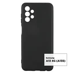 Чехол-накладка для смартфона Samsung Galaxy A13 4G (A135) противоударный, силиконовый, термополиуретановый (ТПУ), с защитой камеры и корпуса, черный, защита всего корпуса, ArmorStandart (ARM63337) - мініатюра 2