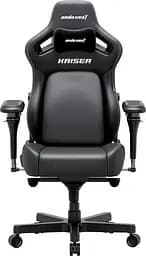 Ігрове крісло Anda Seat Kaiser 4 V2 Elegant Black PVC Size XL (AD12YDDC-XLL-20-B-PV/C-03) - мініатюра 2