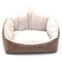 Лежак для собак та котів Zoo-hunt Айсберг коричневий №1 330х400х310 мм