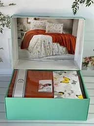 Постільна білизна з в’язаним пледом Orange Romeo Home pbe0051434