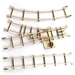 Деревянный конструктор Rails set Time For Machine T4M380309 196 деталей