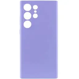 Чохол Silicone Cover Lakshmi Full Camera (AAA) для Samsung Galaxy S25 Ultra Бузковий / Dasheen