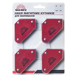 Набiр магнiтних кутникiв для зварювання Vitals WMS 4 шт. (140923)
