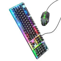 Набор - клавиатура и мышь - HOCO Luminous gaming keyboard and mouse set GM18