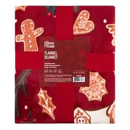 Плед Ardesto Christmas Flannel 160х200 см имбирные домики (ART0121PB)