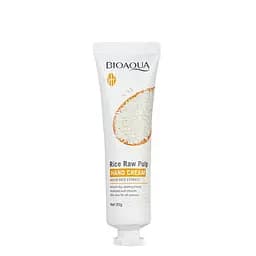 Крем для рук зволожувальний Bioaqua Rice Raw Pulp Hand Cream з екстрактом рису