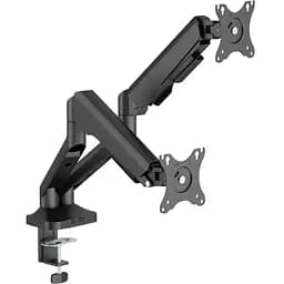 Кронштейн настольный для монитора 17-35" OfficePro MA442B, черный, для двух экранов, VESA 100x100 мм/75x75 мм, регулировка