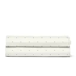 Дитяче простирадло Cosas Mini Dots CS8 110х160 біле (DotsGreyMilk_110x160)