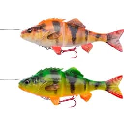 Силікон Savage Gear 4D Line Thru Perch SS 23cm 145g 02-Firetiger (поштучно) - мініатюра 2