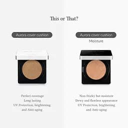 Кушон тональний №23 Dr. Althea Aurora Cover Cushion SPF 50+, PA +++, 15 гр х 2 шт. - мініатюра 7