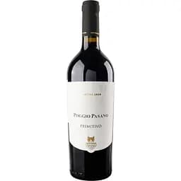 Вино Cantina Sava Poggio Pasano Primitivo Puglia сухое красное 13.5% 0.75 л