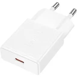 Зарядний пристрій Hoco N72 Type-C PD білий