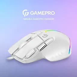 Миша GamePro біла (GM500W) - мініатюра 12