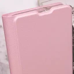 Шкіряний чохол-книжка GETMAN Elegant (PU) для Motorola Moto G32 Рожевий - мініатюра 8