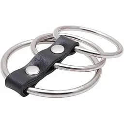 Сталевий фіксатор на пеніс Володар Кілець сріблястий K000601