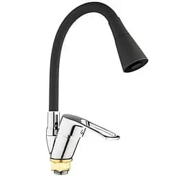 Змішувач для кухні Mixxus Dany 011 з гнучким виливом MI6574 Хром