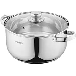 Кастрюля Ardesto Gemini Gourmet, со стеклянной крышкой, 5 л (AR1952BC)