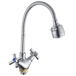 Змішувач для кухні Mixxus Toledo 271 з гнучким виливом MI6318 Хром