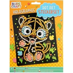 Набір наклейок Grafix Tiger 22х18 см (100085_3)