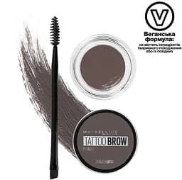 Помадка для брів Maybelline New York Tattoo Brow відтінок 004 (Сіро-коричнева) 3.5 мл - мініатюра 2